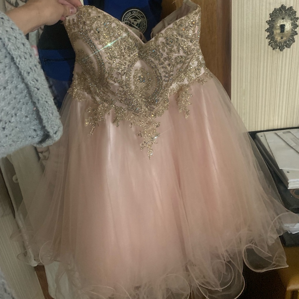 Pink women’s dress